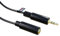 rhinocables - 3.5mm Gold Stereo Extension Jack Cable | Male to Female Extender Lead | Compatible with Tablets, Phones & Headphones | Secure Audio Connection | 10m, Black