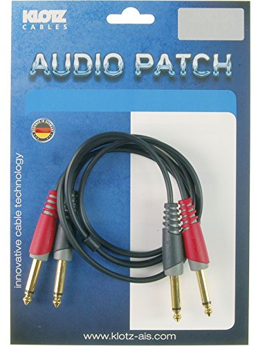 Klotz Twin-Audiocable 1M At-JJ0100