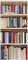 posterdepot Türtapete Türposter Bücherregal - Größe 93 x 205 cm, 1 Stück, ktt0313