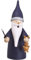 Seiffener Volkskunst | Räuchermännchen Erzgebirge Wichtel | 16 cm | erzgebirgische Holzkunst Weihnachten | 12312 | Zauberwichtel