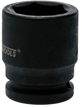 Teng Tools 940530 30mm Impact Socket – 3/4in Drive, 6‑Point Chrome Molybdenum, 52mm Length, Heavy‑Duty Power & Air Tool Socket with Locking Pin/Retaining Ring Compatibility