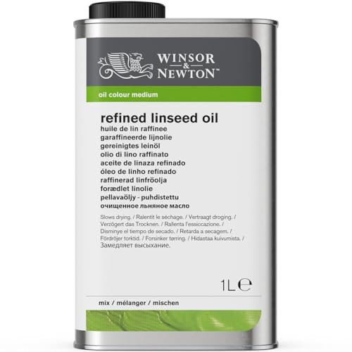 Winsor & Newton - Aceite de linaza refinado (1 L)