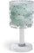 Dalber Kinder Tischlampe Nachttischlampe Wolken Clouds Grün, 15 x 15 x 30 cm