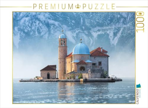 CALVENDO Puzzle Gospa od Škrpjela | 1000 Teile Lege-Größe 64 x 48 cm Foto-Puzzle für glückliche Stunden