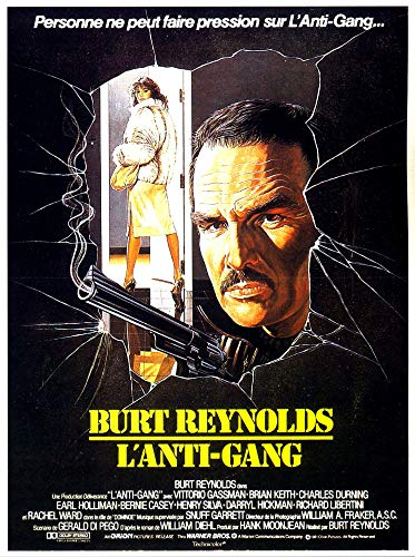Cinema L'Anti-Gang – 1981 – und mit Burt Reynolds – 116 x 158 cm – Original-Poster