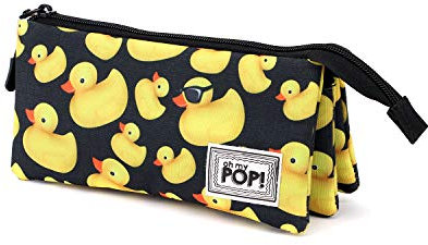 Oh My Pop! Quak-Dreifach HS Federmäppchen, Gelb