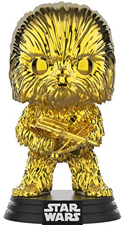 Funko Pop! Star Wars - Chewbacca Gold Chrome #63 (Gold Chrome (Galactic Convention 2019))