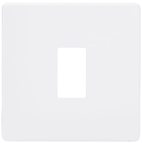 Varilight Single PowerGrid Plate Kit - Screwless Primed, XDYPGY1S.PD
