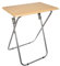 HERSIG - Mesa Plegable Cuadrada | Mesa Auxiliar Plegable Multiusos - 60 x 40 x 71,5 cm