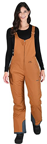 Arctix Damen Essential Insulated Bib Overalls, Cappucino, 4X/31 Inseam