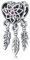 Eusense Traumfänger Charm passen Pandora 925 Sterling Silber Feder Bead Charm für Armband Kette