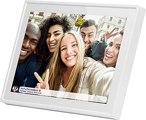 BRAUN PHOTOTECHNIK Braun DigiFrame 1019 WiFi 25,7 cm (10,1) weiß bilderrahmen, bunt, Único