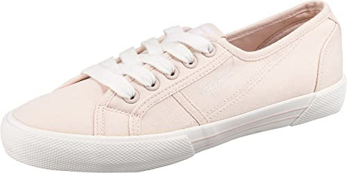 Pepe Jeans London Damen Brady Basic W Sneaker, Pink (Pinkish Pink), 38 EU
