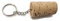 Wine cork keyring - keyring perfect for small gift or party/wedding favour