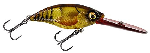 Westin BuzzBite DR Crankbait 6,5cm 14g Floating - Wobbler, Farbe:Clear Brown Craw