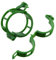 KINGLAKE 100 Pcs Plant Clips, Garden Plant Support Clips Vine Clips Flower Stem Clips for Fixing Tomatoes, Vegetables, Cucumbers (Green)