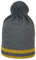 Sterntaler Unisex Kinder Mütze Baby Bommelstrickmütze Rand, anthrazit meliert, 49