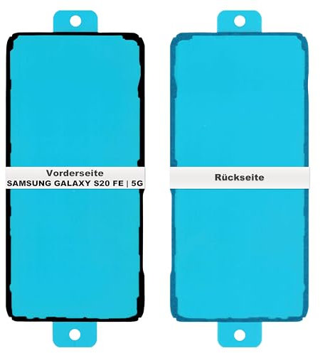 IS-TECK Akkudeckel Kleber kompatibel für Samsung Galaxy S20 FE G780 5G G781 Klebe Band Dichtung Streifen Folie Back Cover