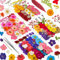YoothBro 191 STÜCKE Echte Getrocknete Gepresste Blumen für Harzformen, Trockenpressen-Blumen-Set für die Herstellung von DIY-Schmuck, Nagelkarten, Scrapbook-Kunsthandwerk und Dekorationen