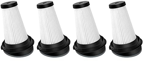 BOtizr Filtre d'aspirateur 4 pièces, for Rowenta Zr005202 x-pert 160 x-pert 3.60 Accessoires de pièces d'aspirateur