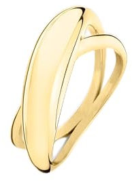 LIEBESKIND Ring LJ-1442-R-54 aus Edelstahl in gold
