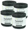 Papiergarn 4er-Set, Schwarz, Loopncraft, 1000m - 600g, Twisted Paper Yarn, Natürliches Papierkordel