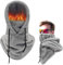 LINSOCLE Plüsch Sturmhaube Mütze Winter, Schalmütze Balaclava für Herren und Damen,Thermo Skimaske Fleece Balaclava Kapuze Schal Mit, Motorradmaske zum Radfahren Ski Winddichte Halswärmer