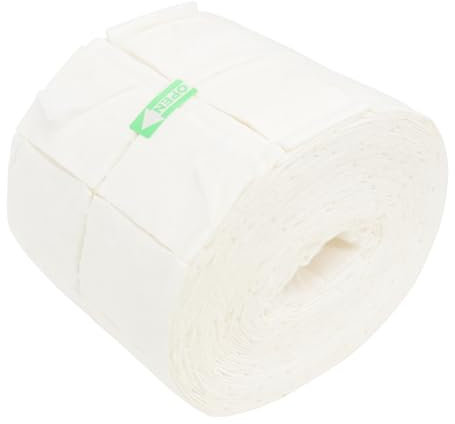 PLAFOPE Roll Mit Baumwoll-nagelwipes Nagellackentferner-pads Für Gel-nagellack Fusselfreie Reinigungstücher Für Salon Und Zuhause