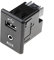 Rynplex Adattatore porta USB AUX for lettore audio e presa USB, for Nissan, for X-trail, for Rouge, for Qashqai 795405012 Porta USB per console centrale del veicolo