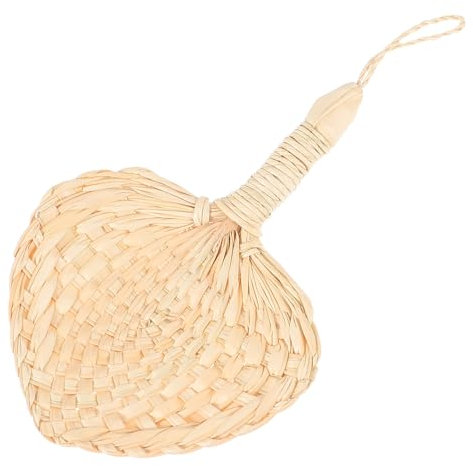 Alipis Natural Palm Leaf Hand Fan Handmade Chinese Style Handheld Fan for Wedding Party Summer Cooling Supplies Farmhouse Table Decor for Women