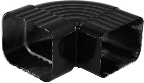 STOBOK Dachrinnen-fallrohrsieb Aus Rechtwinkliger Fallrohradapter Für Regenwasserableitung Fallrohr Umlenker Regenwasserauffangsystem Zubehör Fallrohr-entwässerungsanschluss Für