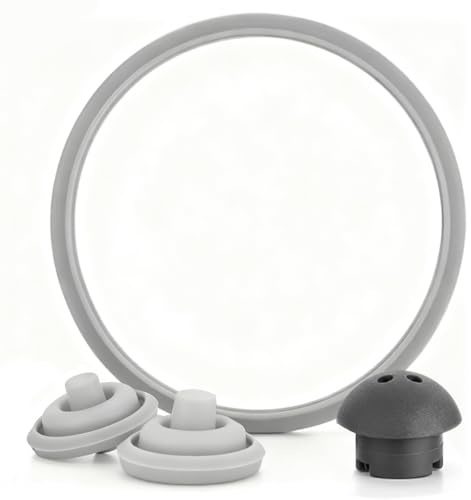 WMF Pièces de rechange pour autocuiseur 3 pièces WMF Perfect Kit de pièces de rechange pour autocuiseur Joint d'étanchéité de l'autocuiseur Valve de sécurité Valve indicateur de pression