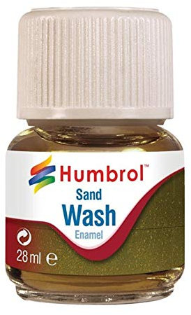 Humbrol AV0207 Enamel Wash modellers washes effect Sand 28ml