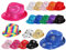 Alsino Pailetten Hut Partyhut Trilby schwarz (Th-56) - für Karneval und Fasching - Paillettenhut Glitzerhut
