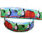 2m x 22mm wide White Thomas The Tank Engine and Friends Ribbon for Personalised Birthday Cake Decoration Ribbon Decorating Ideas for Present Gift Wrap Bows or Wrapping Bags Box Cards Art Craft Toppers