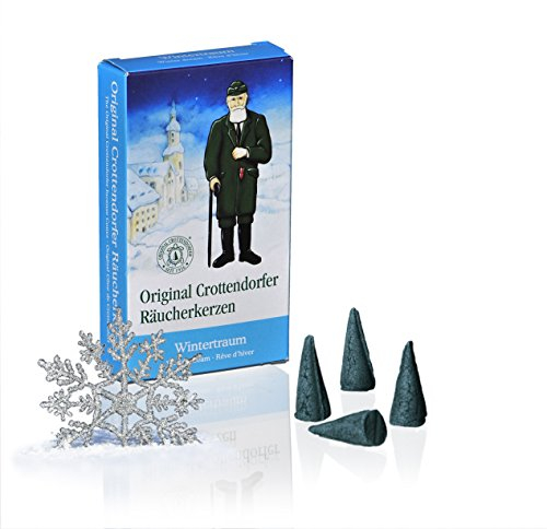Original Crottendorfer - Räucherkerzen - Duft: Wintertraum - Menge: 24 Stück - Größe: M - Made in Germany