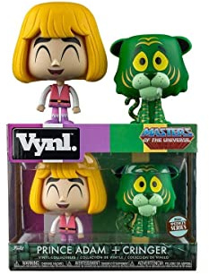 Funko VYNL 4 2-Pack: MOTU: Prince Adam & Cringer (Exc) SP22