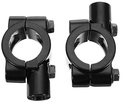 Jennifer 8/10 mm moto espejo lateral soporte abrazadera adaptador para manillar de 22 mm – 10 mm