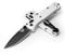 Benchmade Mini Bugout Klappmesser für Erwachsene, Unisex, Weiß, 71 mm