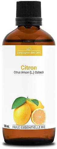 LIMONE (Citrus limon) BIO - 100mL - Olio Essenziale di Qualità Premium - 100% Puro, Naturale, certificato ChromaCert® - Chemotipato e Integrale