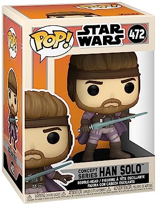 Funko Pop! Star Wars: Concept Series - Han Solo - Figura de Vinilo Coleccionable - Idea de Regalo- Mercancia Oficial - Juguetes para Niños y Adultos - Movies Fans - Muñeco para Coleccionistas