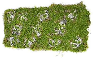 HTI living Moosmatte 100 x 30 cm Kunstpflanze Flora Kunstblume Dekoration