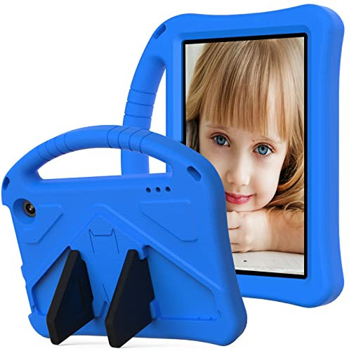 Custodia per tablet Kindle Fire HD da 7 pollici 2022 per bambini - Custodia protettiva resistente e leggera in EVA antiurto per Kindle Fire HD 7 2022