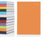 Jahresplaner 2025, A5, 1 Seite pro Tag, fester Einband, kompletter Jahresplaner, Terminkalender, Orange (in englischer Sprache)