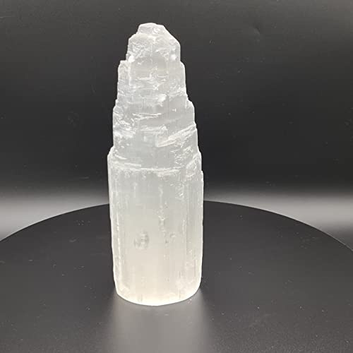 Heimtex Selenit-Kristallturm Bergsäule in verschiedenen Größen, ideal für die Heimdekoration (30cm)