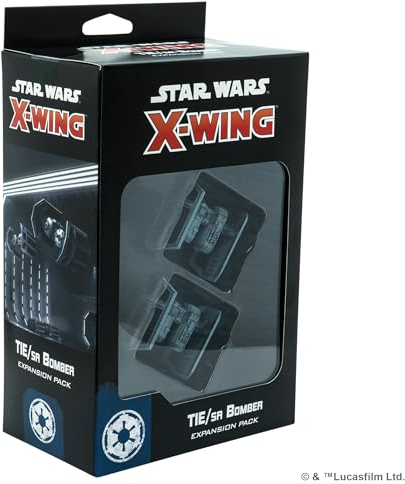 Atomic Mass Games Star Wars X-Wing: TIE SA Bomber | Miniaturenspiel, ab 14 Jahren, für 2 Spieler, 90 Minuten Spieldauer