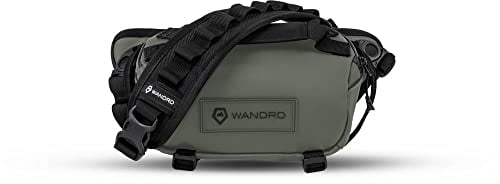 WANDRD Rogue Sling Y7-87G8-43G8 Schultertasche mit 3 l Fassungsvermögen, leicht, verstellbar, witterungsbeständig, für den Alltag, Wasatch Green, (3 L) UK, Kuriertasche