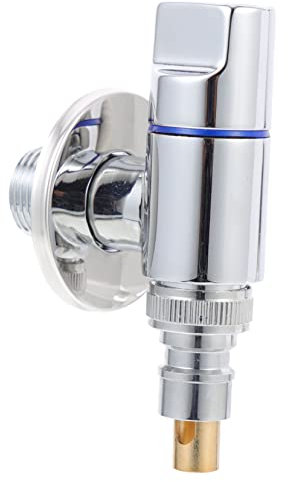 DOITOOL Eckventil Absperrventil Für Waschmaschine Waschbecken Wasserstopper Winkelventil Ersatz Sanitärarmatur Wasserhahn Mini Stop Ventile