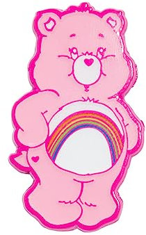 Retro Care Bears Cheer Bear Pin Badge