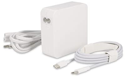 LMP USB-C Power Adapter 96W / 87W for USB-C MacBook Air/Pro, W127153584 (for USB-C MacBook Air/Pro (USB-C Cable lncluded) - White)